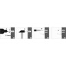 Стакан двойной WASSERKRAFT LEINE К-5028D K-5028D